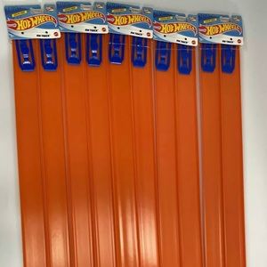Hot Wheels 10 Straight Track Pieces w/Connectors
